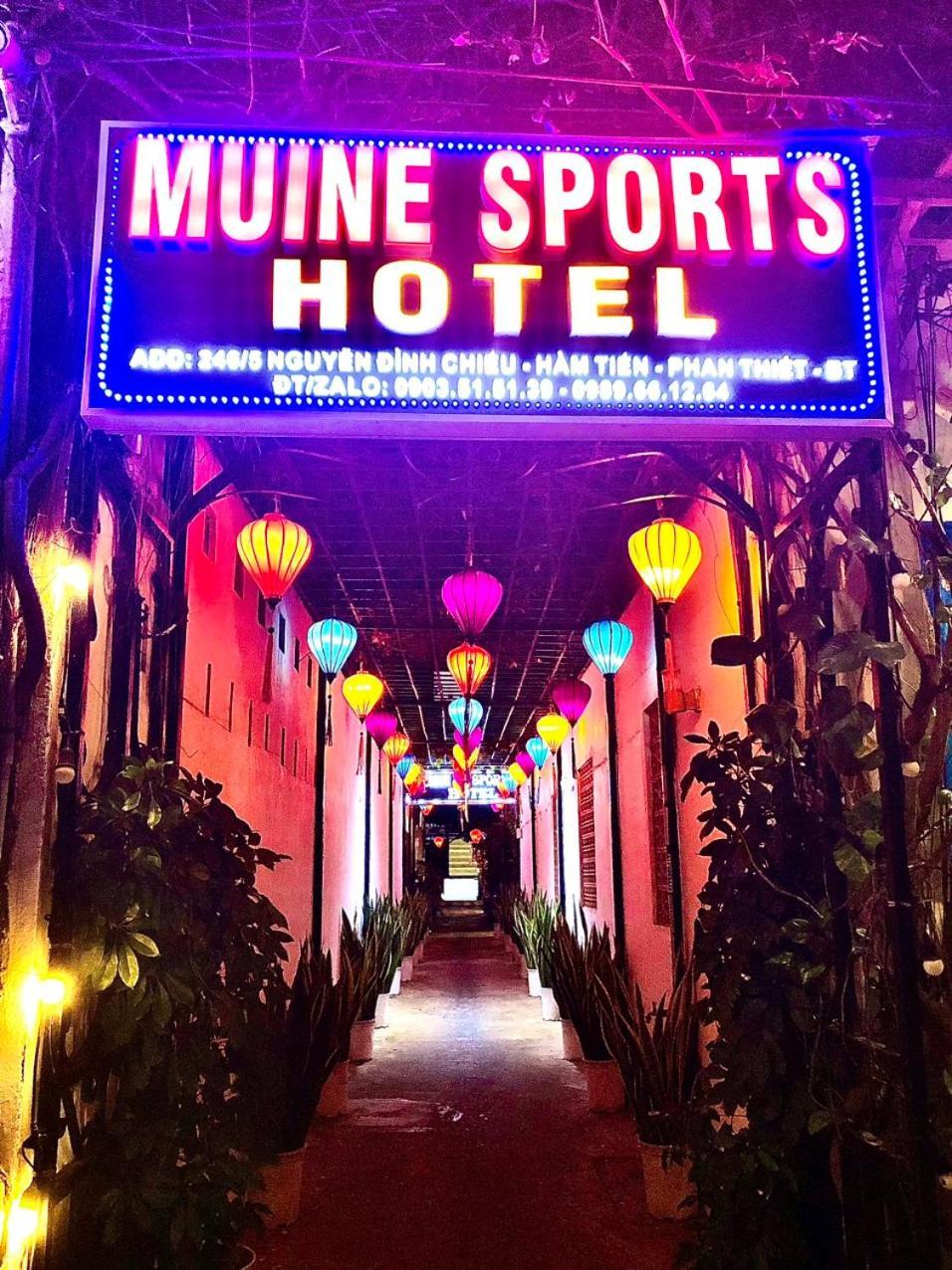 Muine Sports Hotel Mũi Né Eksteriør bilde